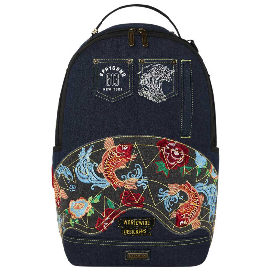 Sprayground Τσάντα πλάτης Evisu Style DLX-Denim Backpack